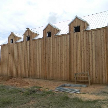 Gable European Barn Home 36x48 - Blieberville TX